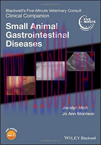 [FOX-Ebook]Blackwell's Five-Minute Veterinary Consult Clinical Companion: Small Animal Gastroin...