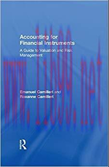 (PDF)Accounting for Financial Instruments: A Guide to Valuation and Risk Management 1st Edition