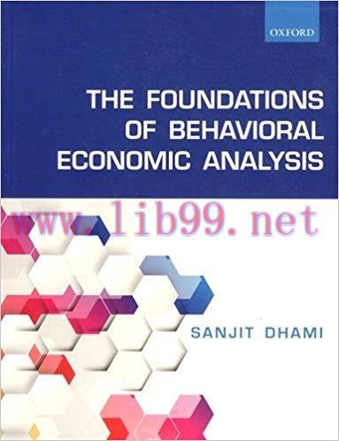 [PDF]The Foundations of Behavioral Economic Analysis