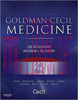 (PDF)Goldman-Cecil Medicine E-Book (Cecil Textbook of Medicine) 25th Edition