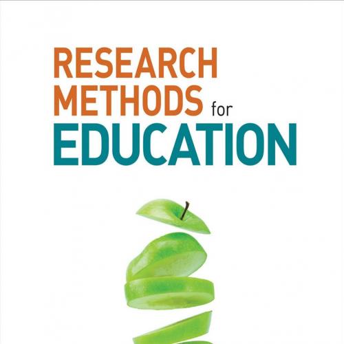 Research Methods for Education