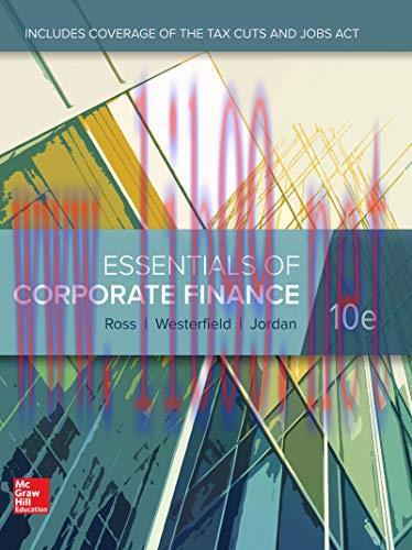 (PDF)Essentials of Corporate Finance