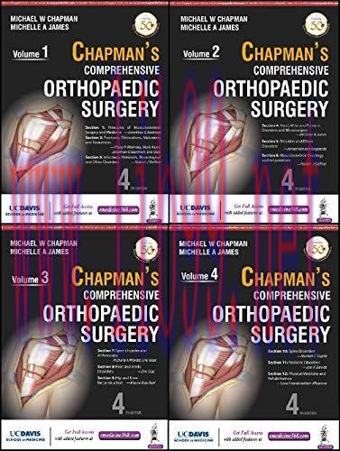 [AME]Chapman's Comprehensive Orthopaedic Surgery: Four Volume Set, 4th edition (Converted PDF)