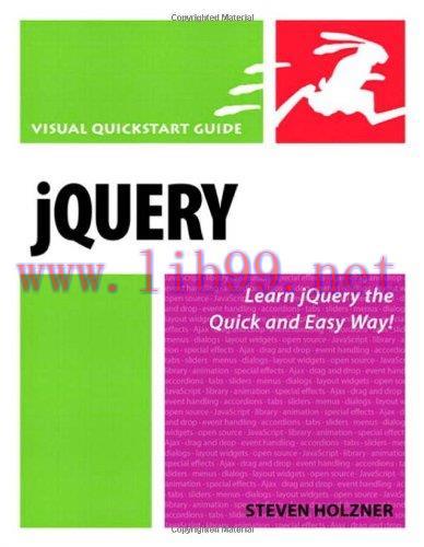 [FOX-Ebook]jQuery: Visual QuickStart Guide