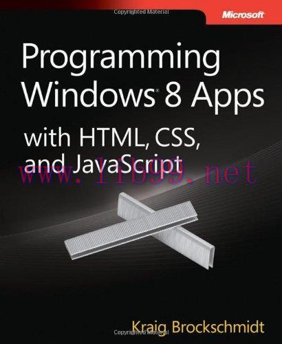 [FOX-Ebook]Programming Windows 8 Apps with HTML, CSS, and JavaScript