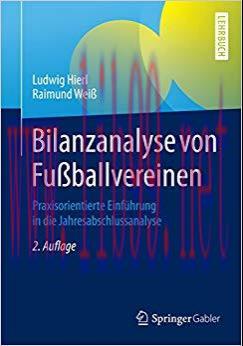 (PDF)Bilanzanalyse von Fu&szlig;ballvereinen: Praxisorientierte Einf&uuml;hrung in die Jahresabschlussanal...