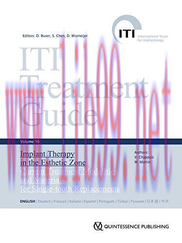 [AME]ITI Treatment Guide, Volume 10, Implant Therapy in the Esthetic Zone, Current Treatment Mo...
