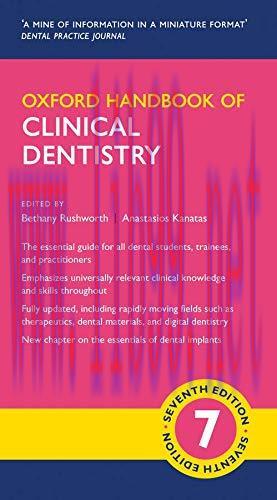 [AME]Oxford Handbook of Clinical Dentistry (Oxford Medical Handbooks), 7th Edition (Original PD...
