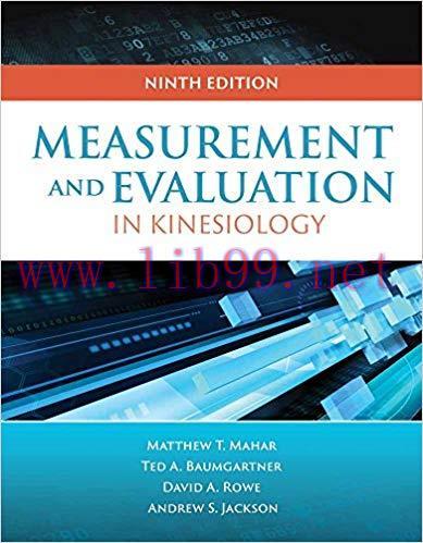 [PDF]Measurement for Evaluation in Kinesiology