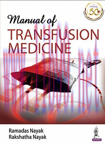 [AME]Manual Of Transfusion Medicine (Original PDF)