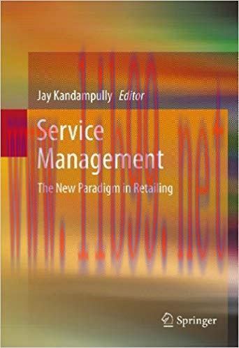 (PDF)Service Management: The New Paradigm in Retailing 2012 Edition