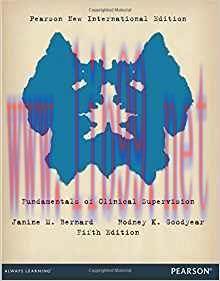 [PDF]Fundamentals of Clinical Supervision, Pearson New International Edition