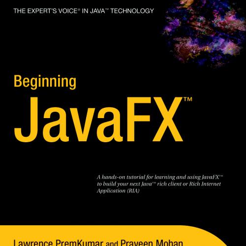 Beginning JavaFX