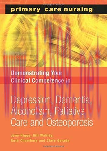 [AME]Demonstrating Your Clinical Competence: Depression, Dementia, Alcoholism, Palliative Care ...