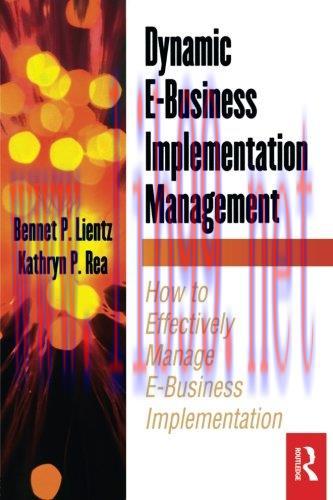 [FOX-Ebook]Dynamic E-Business Implementation Management