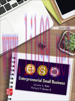 [PDF]ISE Ebook Entrepreneurial Small Business 7th Edition [Jerome A. Katz]