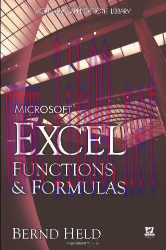 [FOX-Ebook]Microsoft Excel Functions & Formulas