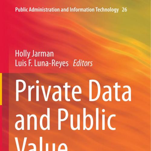 Private Data and Public Value 3319278215