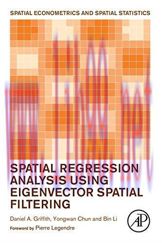 [FOX-Ebook]Spatial Regression Analysis Using Eigenvector Spatial Filtering