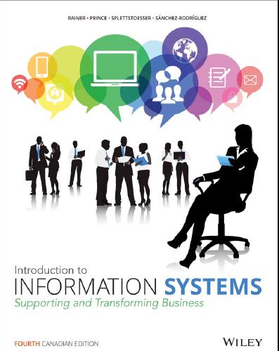 (Test Bank)Introduction to Information Systems 4th Canadian Edition by Rainer.zip