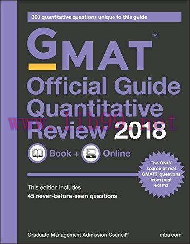 [FOX-Ebook]GMAT Official Guide 2018 Quantitative Review, 2nd Edition