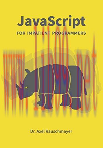 [FOX-Ebook]JavaScript for impatient programmers