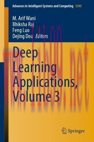 Deep Learning Applications, Volume 3