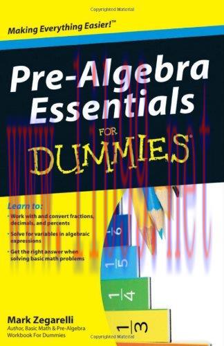 [FOX-Ebook]Pre-Algebra Essentials For Dummies
