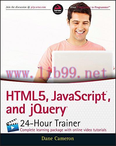 [FOX-Ebook]HTML5, JavaScript, and jQuery 24-Hour Trainer