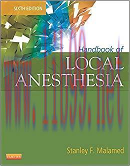 (PDF)Handbook of Local Anesthesia &ndash; E-Book 6th Edition