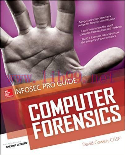 Computer Forensics InfoSec Pro Guide 1st Edition,