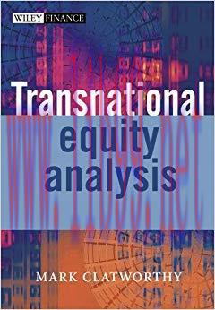 (PDF)Transnational Equity Analysis (The Wiley Finance Series Book 484) 1st Edition