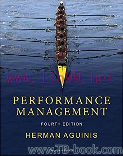 (PDF)Performance Management, fourth 4th Edition by Herman Aguinis