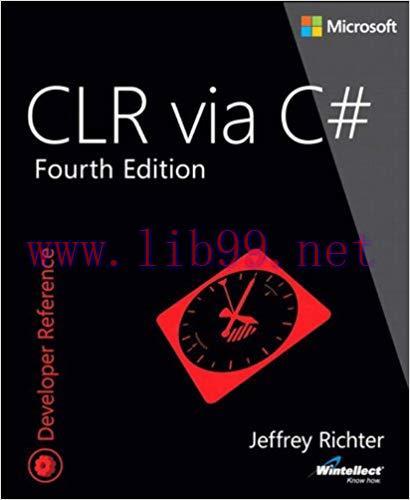 CLR via C# (Developer Reference) 4th Edition,