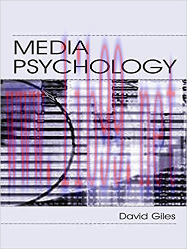 Media Psychology 1st Edition,
