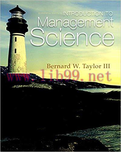 (PDF)Introduction to Management Science 11th Edition