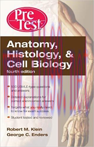(PDF)Anatomy, Histology, & Cell Biology: PreTest Self-Assessment & Review, Fourth Edition 4th E...