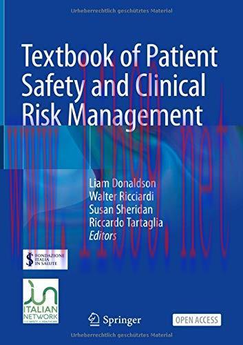 [AME]Textbook of Patient Safety and Clinical Risk Management (Original PDF)