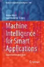 [PDF]Machine Intelligence for Smart Applications: Opportunities and Risks