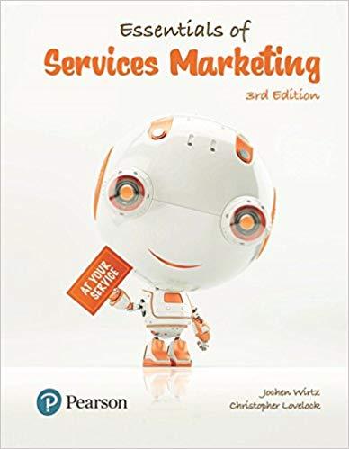 Essential of Services Marketing 3rd Australian Edition