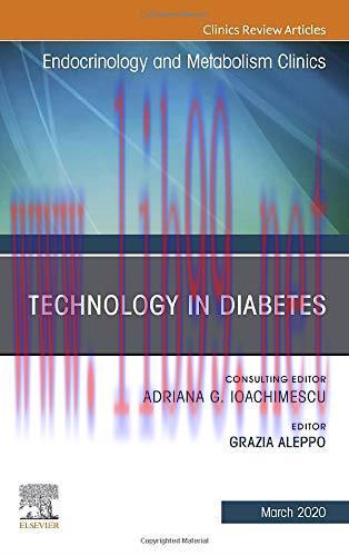 [AME]Technology in Diabetes, An Issue of Endocrinology and Metabolism Clinics of North America ...