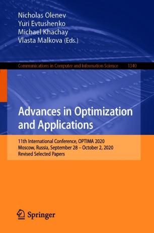 Advances in Optimization and Applications