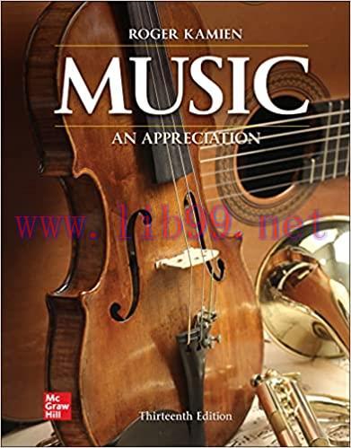 [PDF]ISE EBook Music An Appreciation 13E [Roger Kamien]