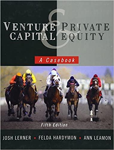 Venture Capital and Private Equity A Casebook 5th Edition