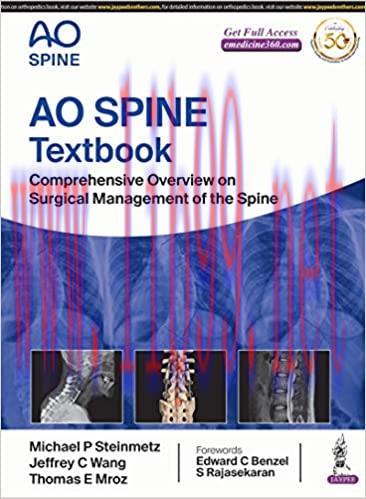 [PDF]AO Spine Textbook: Comprehensive Overview on Surgical Management of the Spine