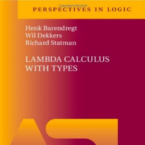 Lambda Calculus with Types