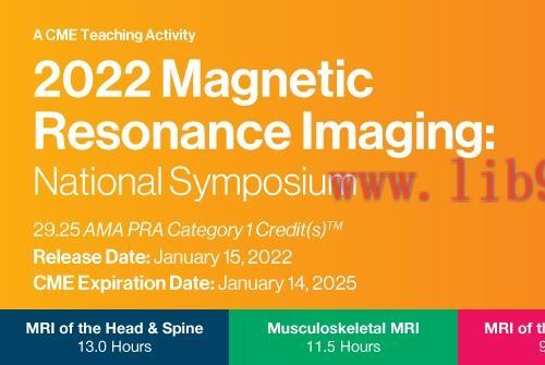 [AME]2022 Magnetic Resonance Imaging Head & Spine (CME VIDEOS)