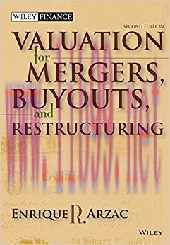 (PDF)Valuation: Mergers, Buyouts and Restructuring, 2nd Edition 2nd Edition