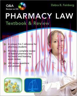 [AME]Pharmacy Law: Textbook & Review