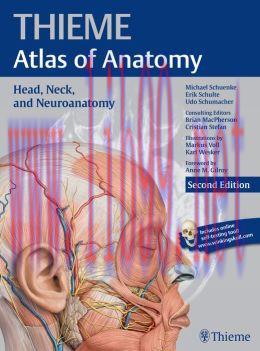 [AME]Head, Neck, and Neuroanatomy (THIEME Atlas of Anatomy), 2nd Edition